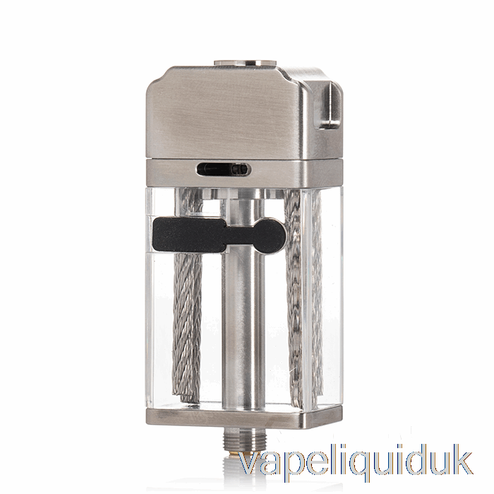 Suicide Mods Stubby RDTA Tank Silver Vape Juice